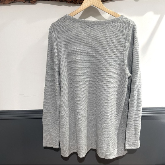Charter Club Sparkly Gray Sweater Plus Size 1x - Picture 10 of 11